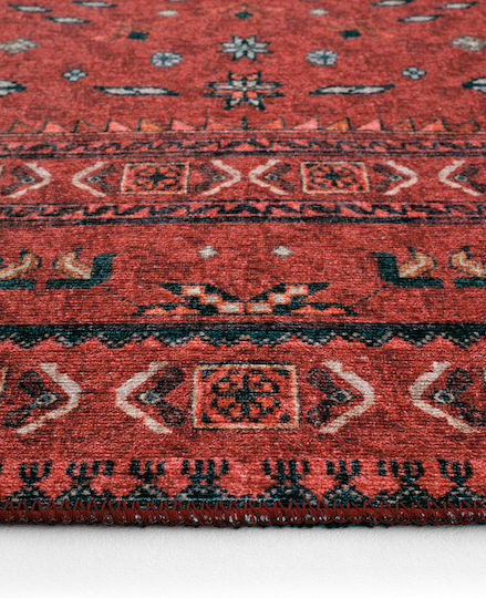 SteweHome SteweHome Wohnzimmer Teppich Rechteckig Burgundisch 95x250cm