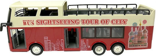 Lean Toys Bus Remote Controlled R C 2.4g Ferngesteuertes Auto