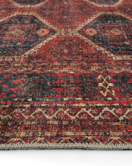 SteweHome Χαλί Ορθογώνιο Μπορντό 95x300cm