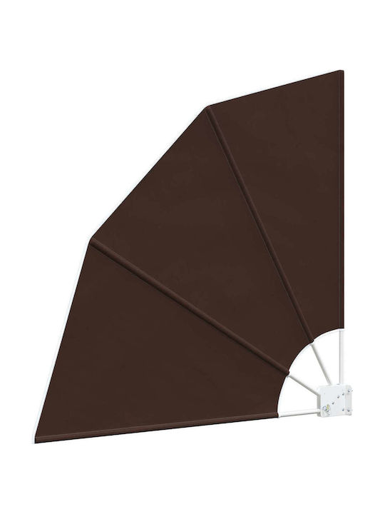 vidaXL Sideway Brown Terrace Tent 1.4x1.4m