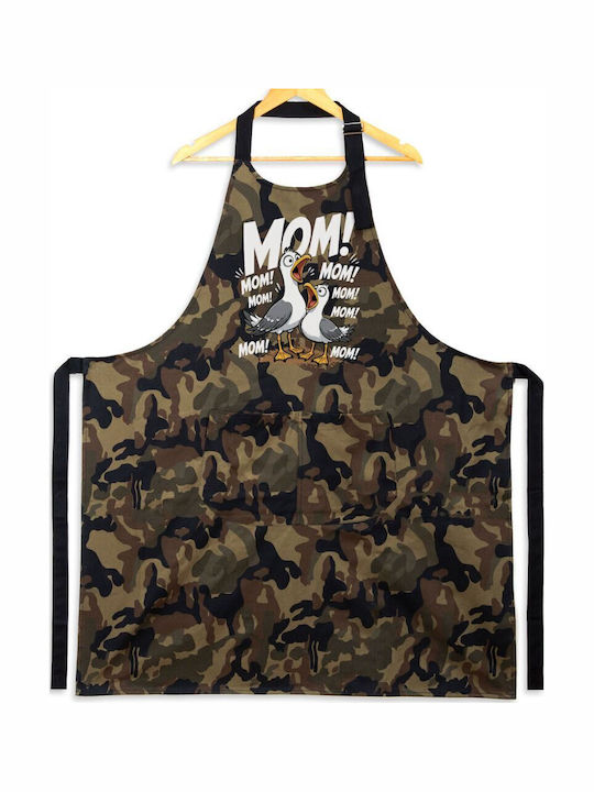 Koupakoupa Mom! Şorţuri Maro 31.5x20cm KP_34275_apron-army