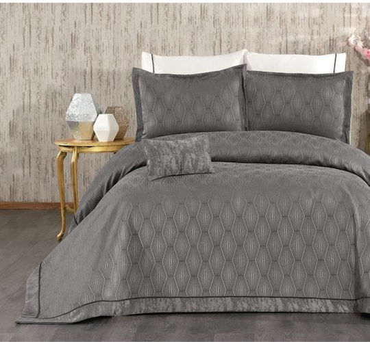 SteweHome Super-Queen Decke 240x260cm Anthrazit SteweHome Super-Queen Decke 240x260cm Anthrazit