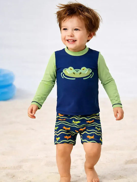 Marcus & Marcus Kinder Badebekleidung-Set Blau