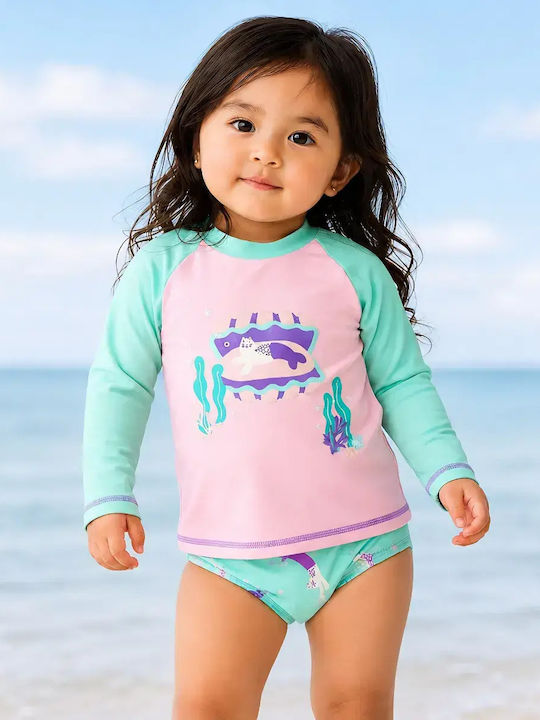 Marcus & Marcus Costume De Baie Pentru Copii Set Violet