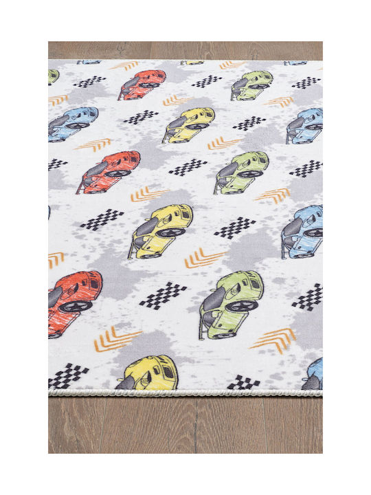 SteweHome Kinderteppich Weiß 140x220cm Dicke 60mm