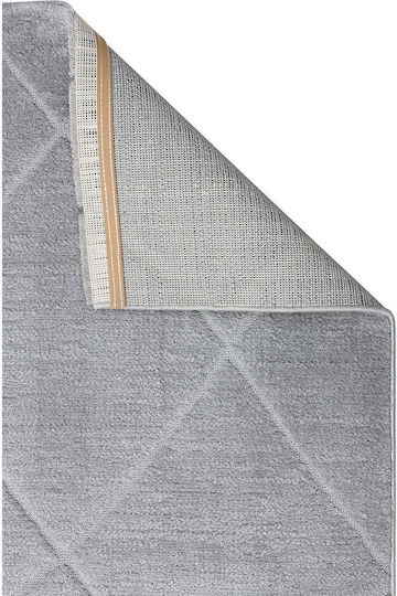 SteweHome Teppich Flur Grau 80x150cm