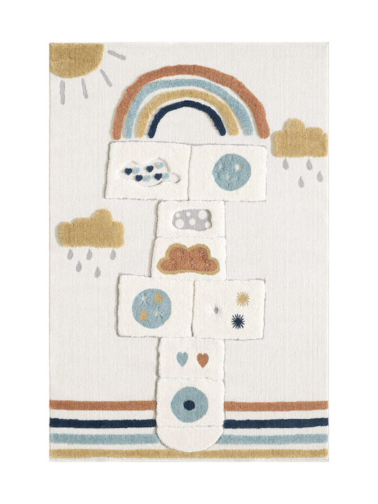 SteweHome Kids Rug Yellow 100x150cm
