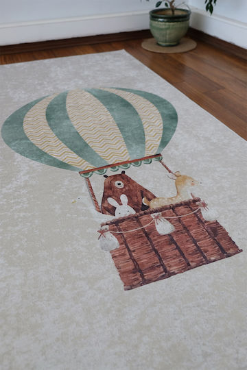 SteweHome Kids Rug Black 80x300cm Thickness 60mm