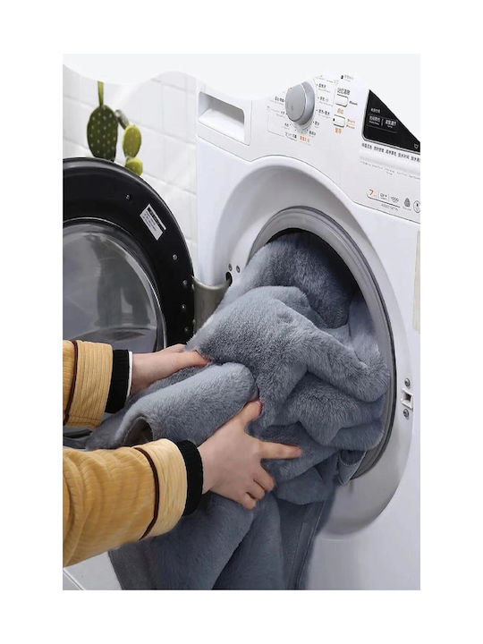 SteweHome Детски Килим Сив 80x250см