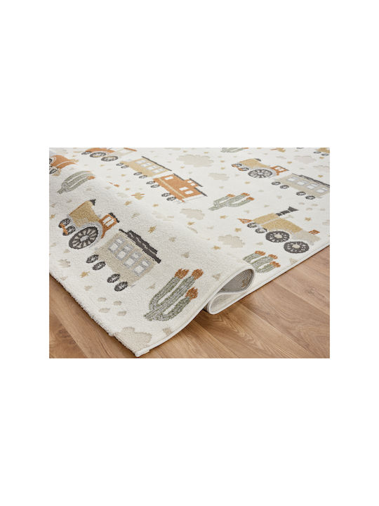 SteweHome Детски Килим Жълт 140x200см Дебелина 60мм