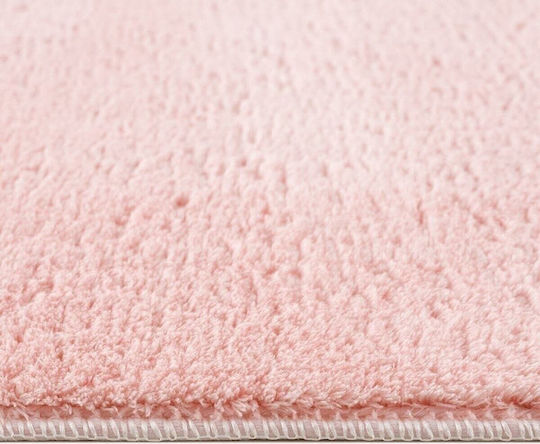 SteweHome Kinderteppich Rosa 80x50cm