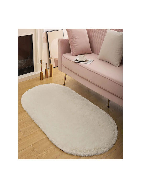 SteweHome Non-Slip Runner Furry Rug 80x290cm