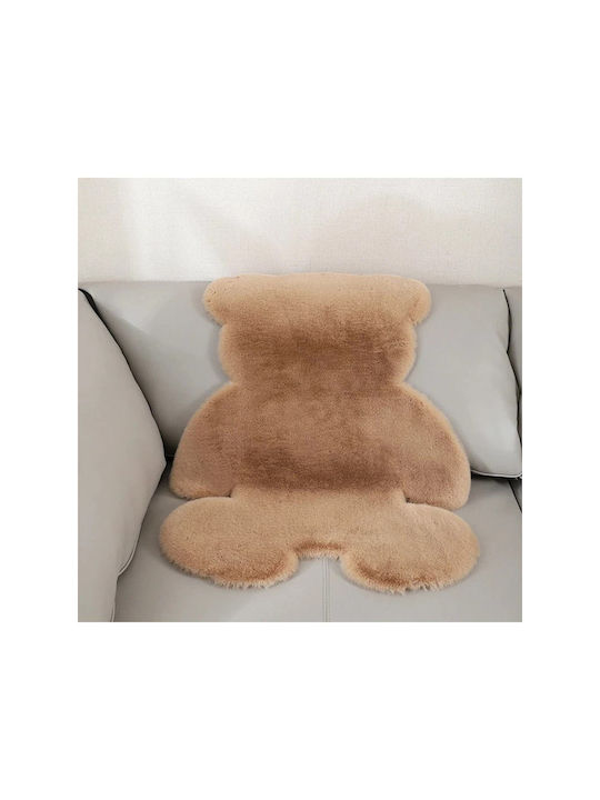 SteweHome Covor Pentru Copii Alb Tăiat La Dimensiune Lățime 120cm Grosime 60mm