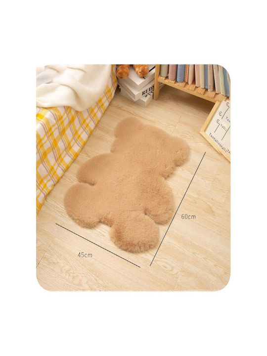 SteweHome Covor Pentru Copii Alb Tăiat La Dimensiune Lățime 140cm Grosime 60mm