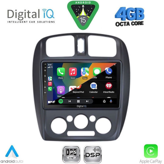 Digital IQ Ηχοσύστημα Αυτοκινήτου για Mazda 323 1998-2004 (Bluetooth/USB/WiFi/GPS/Apple-Carplay/Android-Auto) με Οθόνη Αφής 9"