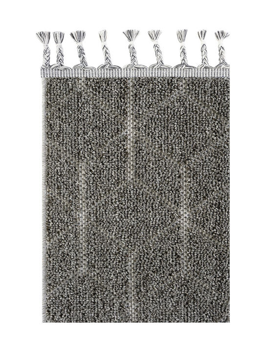 SteweHome Covor Pentru Copii Gri Tăiat La Dimensiune Lățime 80cm 80x150cm Grosime 90mm