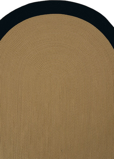 SteweHome Handmade Kids Rug Brown By Meter Width 80cm 80x300cm Thickness 60mm