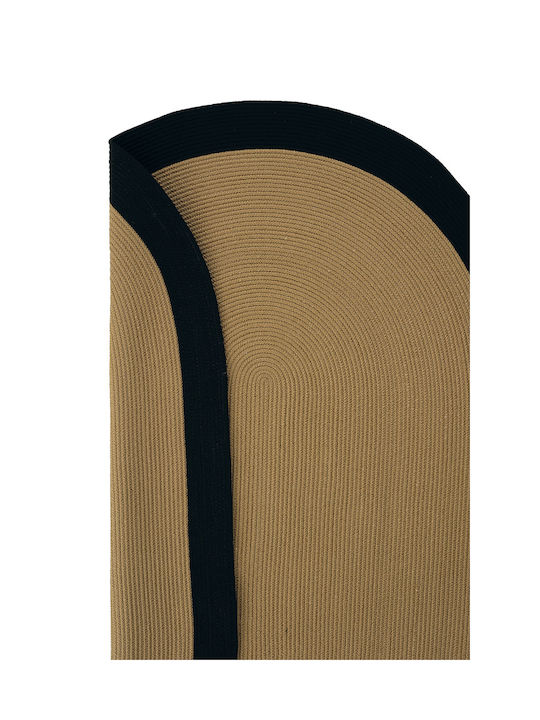 SteweHome Handmade Kids Rug Brown By Meter Width 80cm 80x300cm Thickness 60mm