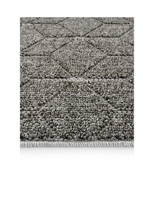 SteweHome Covor Pentru Copii Gri Tăiat La Dimensiune Lățime 80cm 80x250cm Grosime 90mm