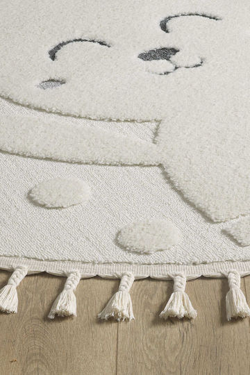 SteweHome Kids Cotton Beige Rug By Meter Width 160cm 160x160cm