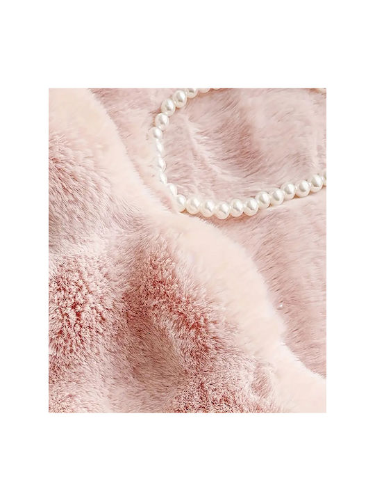 SteweHome Rectangular Pink Rug 100x290cm