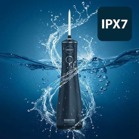 Eldom Water Flosser mit Reiseetui Schwarz