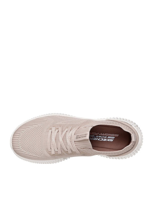 Bobs Geo Damen Sneakers Tabac Braun