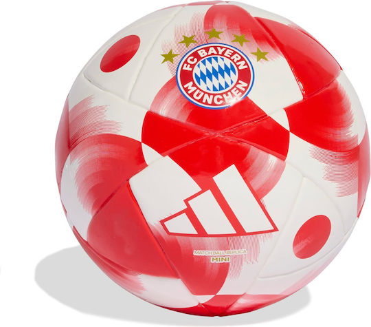 adidas Fc Bayern Mini Soccer Ball Red