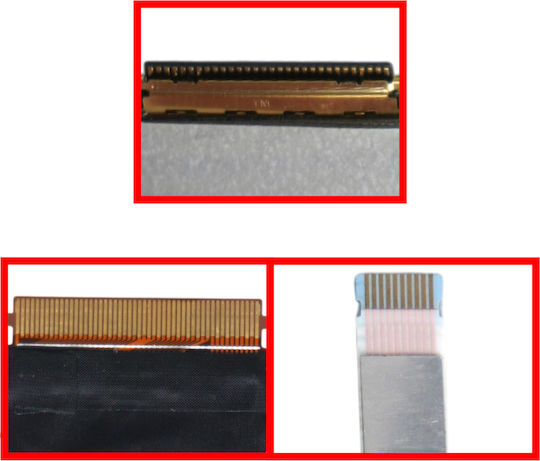 Screen Flex Cable for Laptop Lenovo Ideapad Slim 3 Chrome 14m868 82xj 82xj004aus