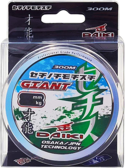 Πετονιά Daiki Giant 300 Μ 0,26 Χιλ 8 Κιλά