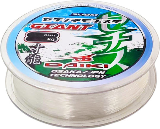 Πετονιά Daiki Giant 300 Μ 0,37 Χιλ 17 Κιλά