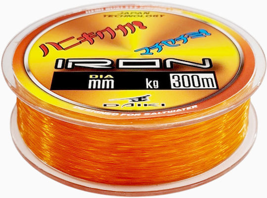 Πετονιά Daiki Iron 300 Μ 0,20 Χιλ 5 Κιλά