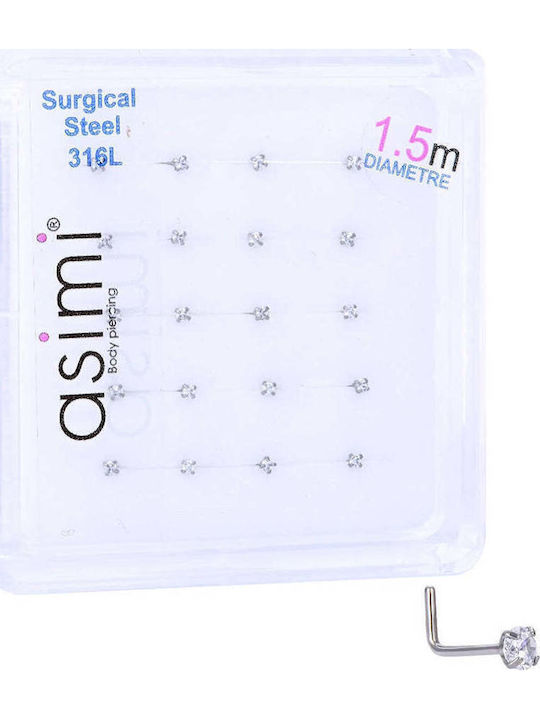 Asimi Body Piercing Σκουλαρίκι Μύτης Asimi Body Piercing Σκουλαρίκι Μύτης