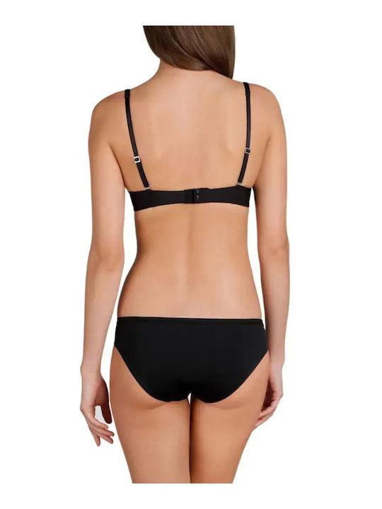 Full Effect W8144 Negru Sutien Push Up cu Baloane