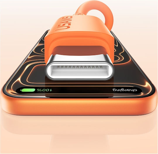 Usams USB 2.0 Kabel USB-C männlich - USB-C 30W Schwarz SJ788USB01