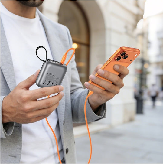 Usams Cablu USB 2.0 USB-C Mascul - USB-C 30W Alb SJ788USB02