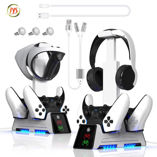 Jys Charging Stand PS5 White 05091