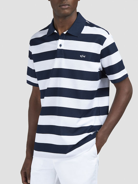 Polo Μπλούζα Blue/white