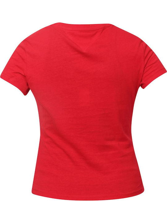 Tjw Γυναικείο T-shirt Κόκκινη