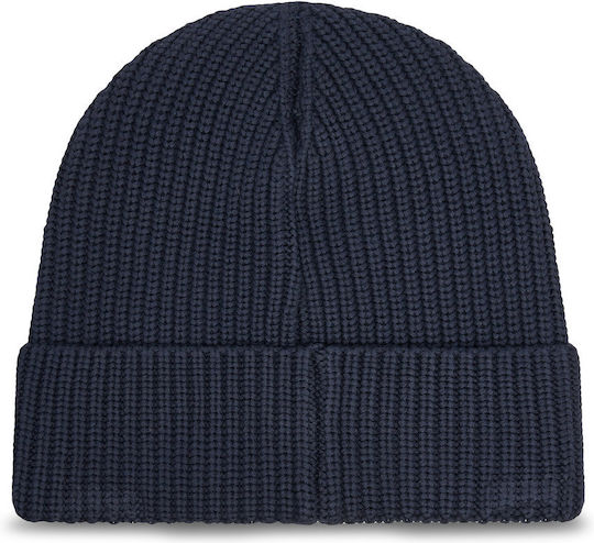 Beanie Ανδρικός Σκούφος Πλεκτός σε Μπλε χρώμα