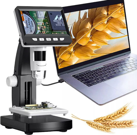 Microscop Digital Biologic USB Educațional cu Ecran