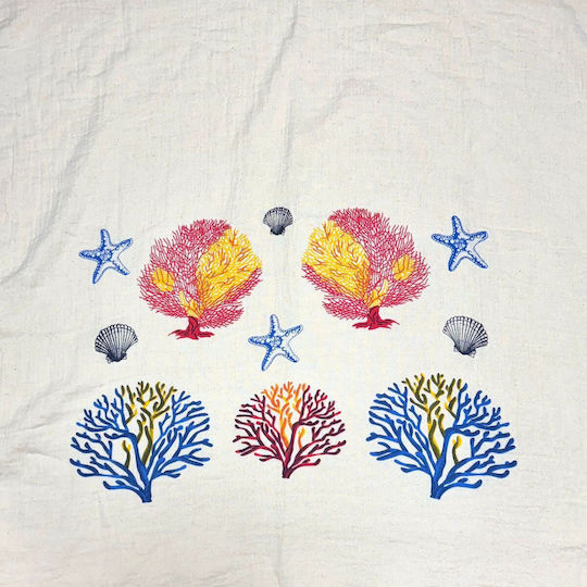 SteweHome Cotton Beach Towel Coral 170x90cm