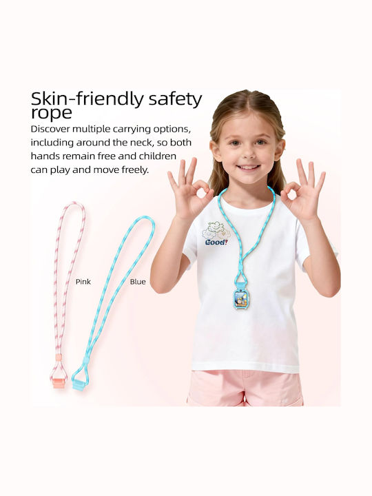 BlackView Kids Smartwatch with GPS & Camera Pink
