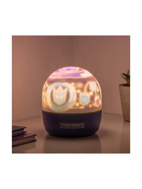 Paladone Led Περιστρεφόμενο Παιδικό Φωτιστικό Projector Πολύχρωμο 12x11cm