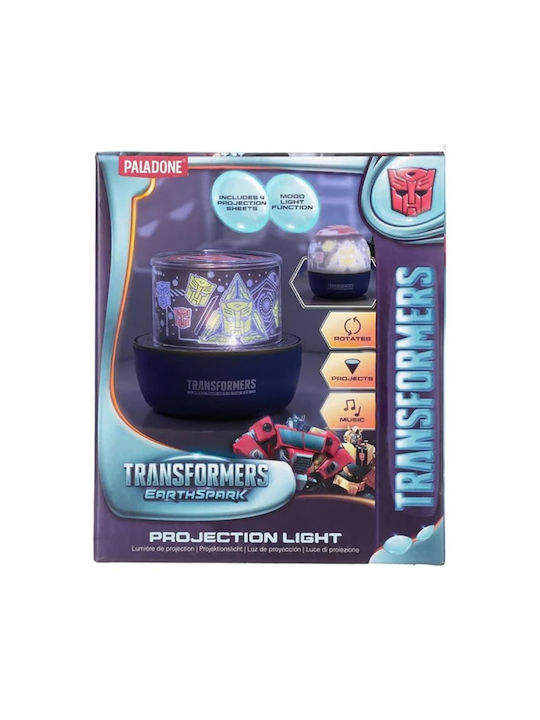 Paladone Led Περιστρεφόμενο Παιδικό Φωτιστικό Projector Πολύχρωμο 12x11cm