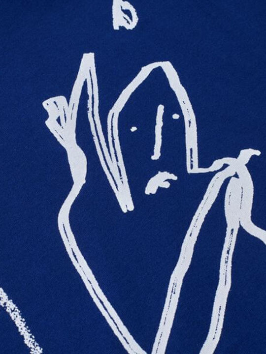 T-shirt Ultramarine/white PSC-SU26-06