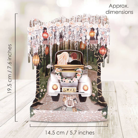 Santoro Love Forever Swing Card 3d Card
