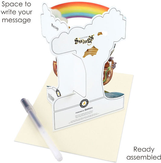 Santoro Noah's Ark Swing Card 3d Card