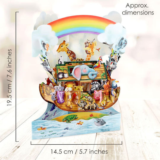 Santoro Noah's Ark Swing Card 3d Card