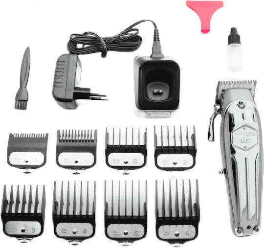 Lim Hair Cutlim Επαγγελματική Κουρευτική Μηχανή Ασημί